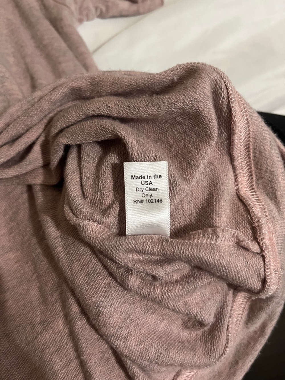 Michael Stars Dusty Mauve Ruffle-Sleeve Top - Picture 5 of 5